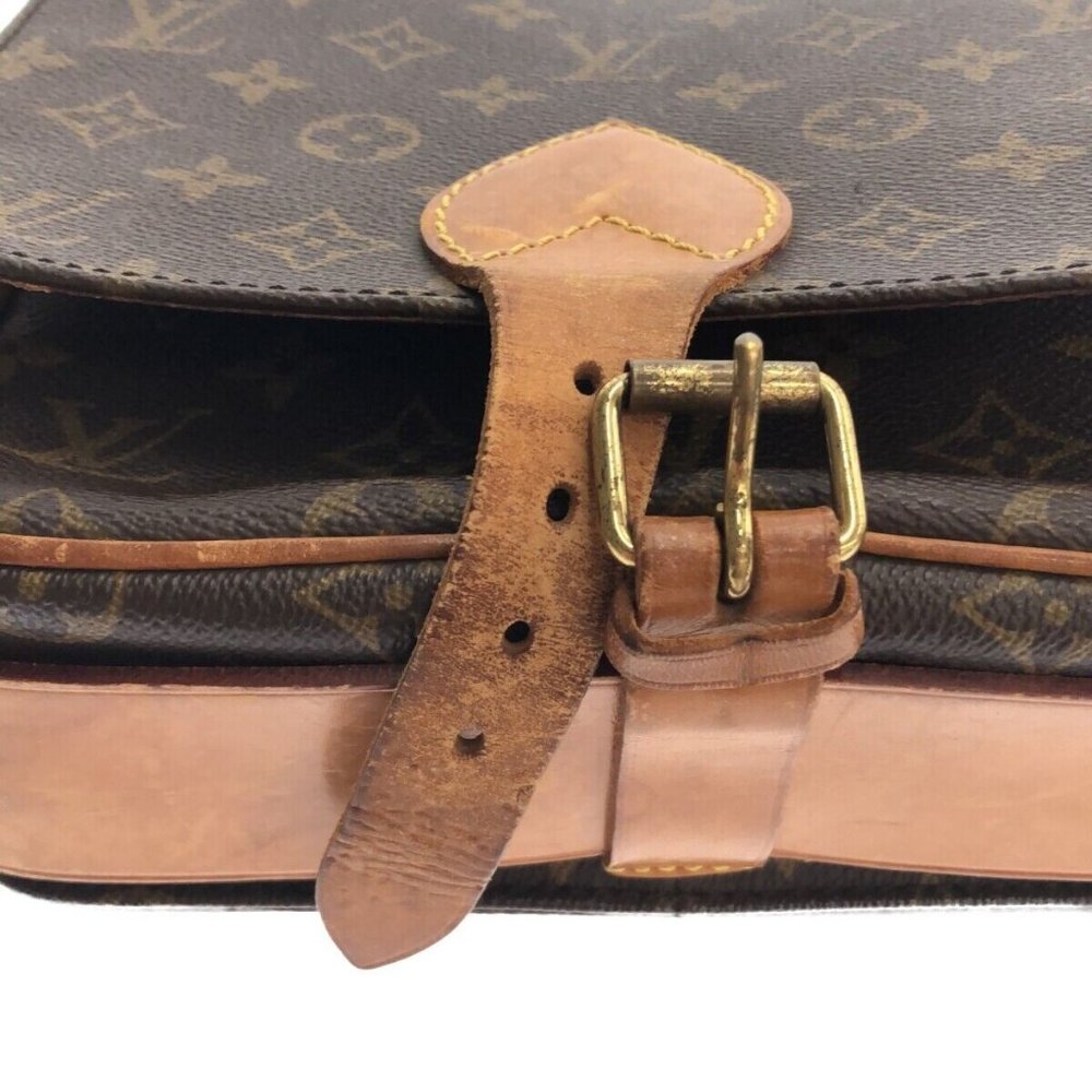 Auth LOUIS VUITTON Cartouchiere MM Monogram Shoulder Bag - Picture 12 of 15